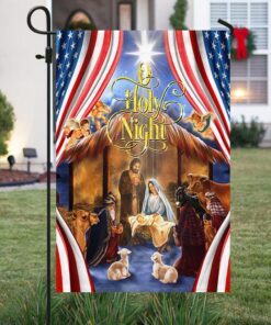 christmas silent night flag jesus is born thh3510fv1 1925