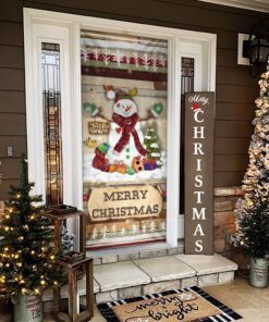 christmas snowman door cover pn2411d 6376