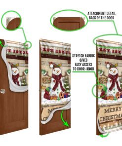 christmas snowman door cover pn2411d 8828