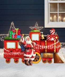 Christmas Train Garden Metal Sign NTB292MS