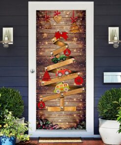 christmas tree door cover memories nnt176d 5940
