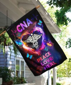 cna peace. love. heal flag 2374