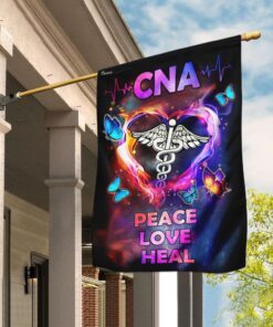 CNA Peace. Love. Heal Flag