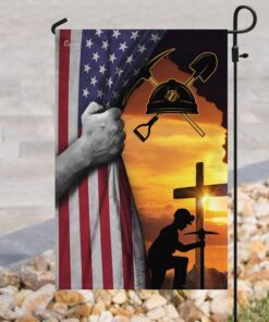 coal miner flag 8261