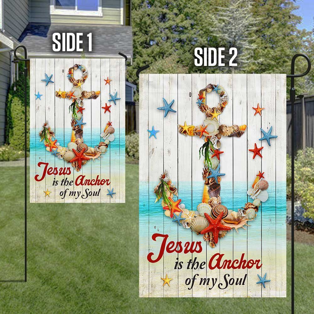 Coastal Christian Flag Jesus Is The Anchor Of My Soul DBD3122F - Image 6