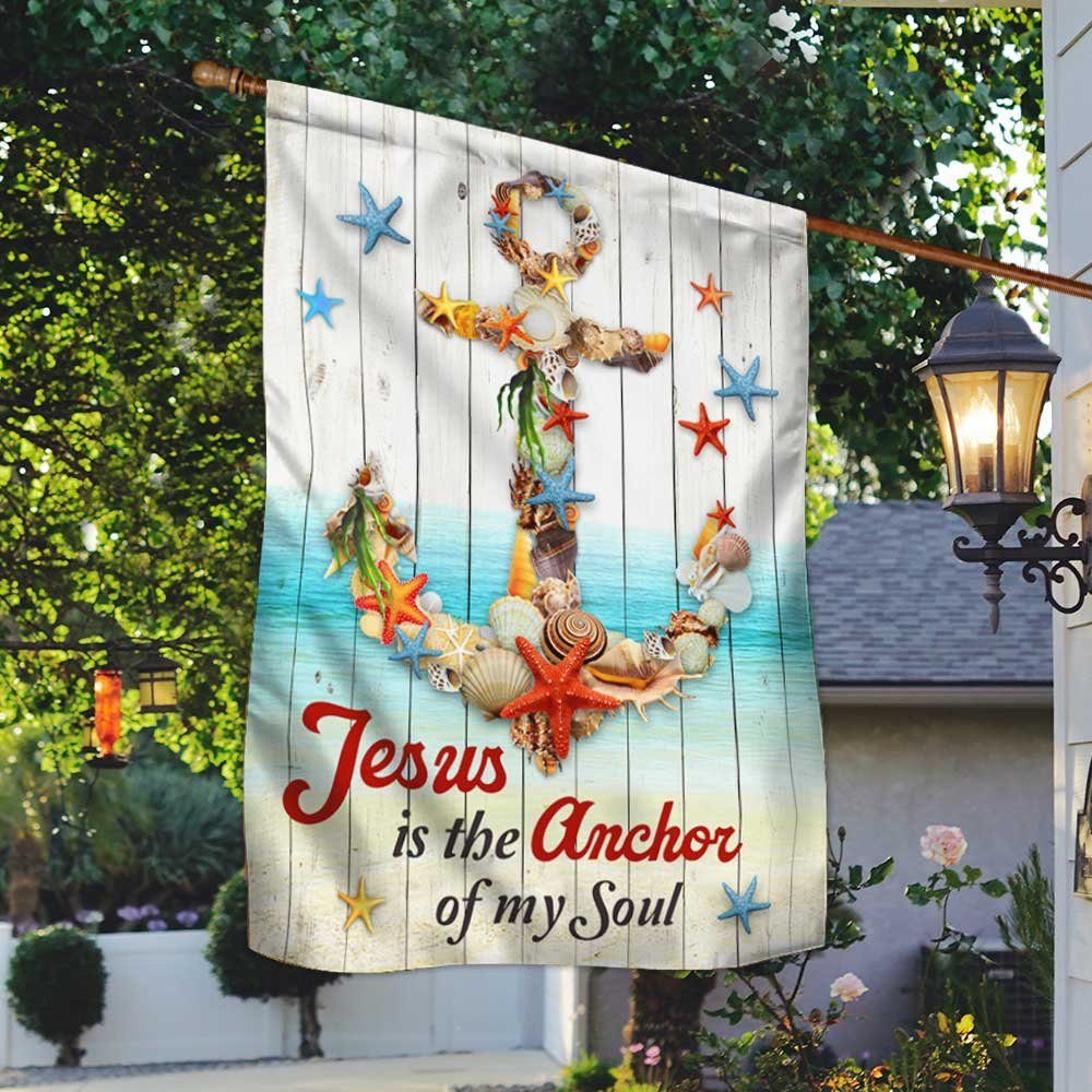 Coastal Christian Flag Jesus Is The Anchor Of My Soul DBD3122F - Image 2