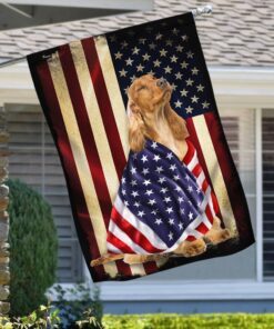 cocker spaniel american patriot flag 7479