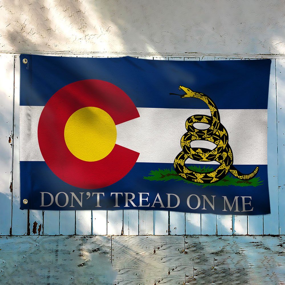 Colorado Grommet Flag Gadsden Don’t Tread on Me LHA1766GFv2 - Image 3