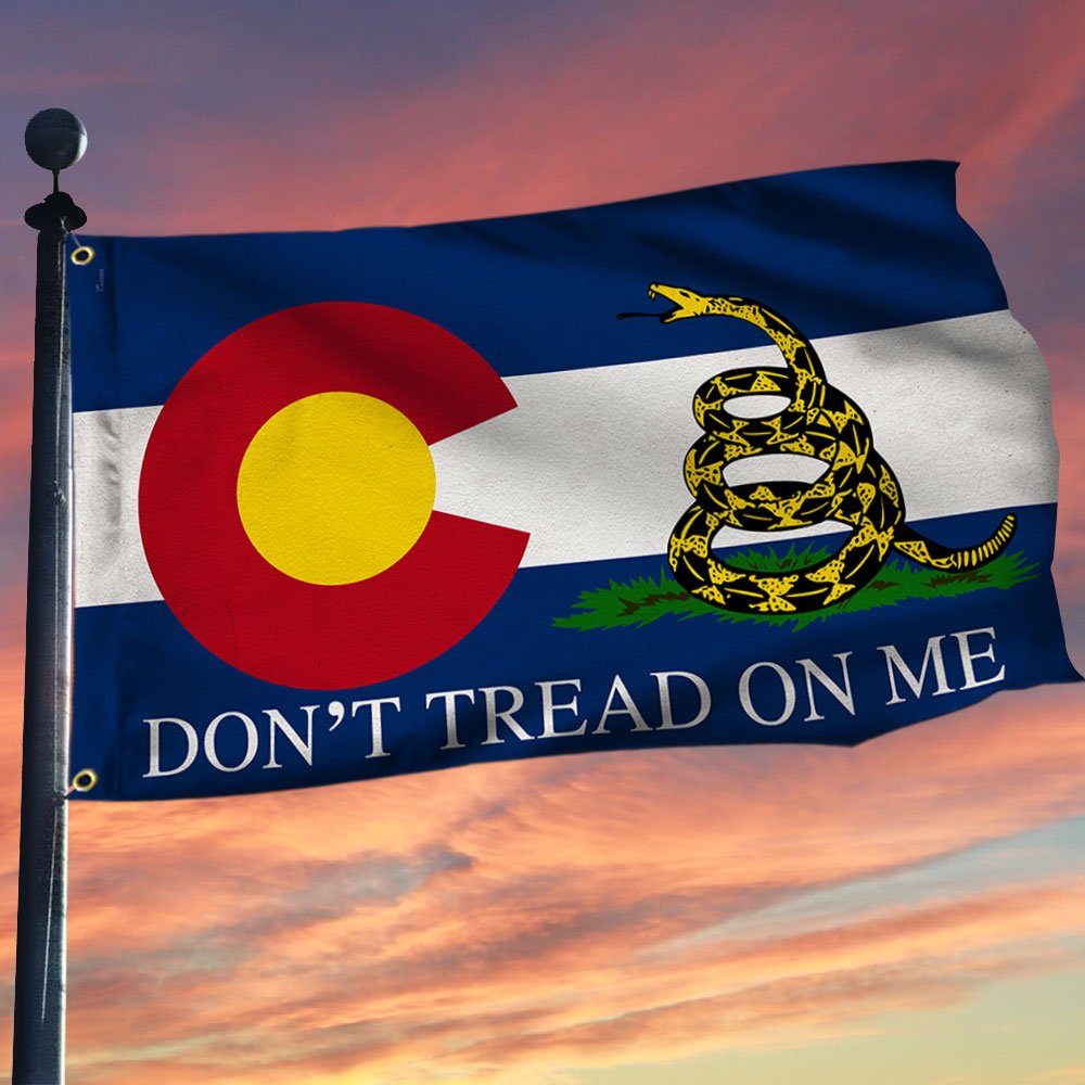 Colorado Grommet Flag Gadsden Don’t Tread on Me LHA1766GFv2