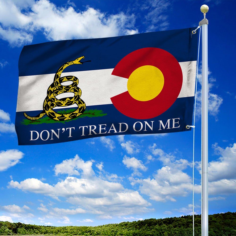 Colorado Grommet Flag Gadsden Don’t Tread on Me LHA1766GFv2 - Image 2