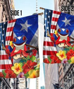 coqui frog puerto rico flag lha2025f 4226