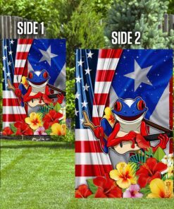 coqui frog puerto rico flag lha2025f 4588