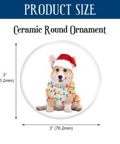 corgi dog christmas ornament tqn629o 7094