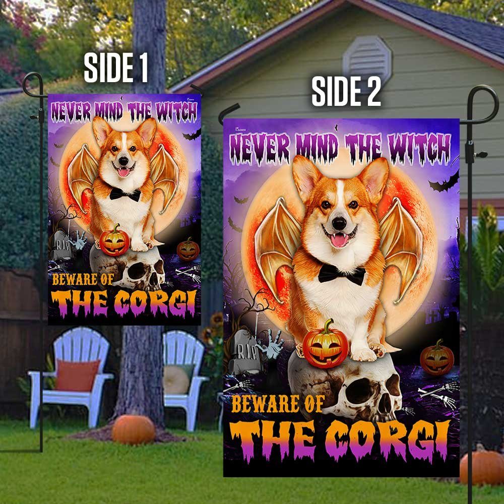 Corgi Halloween Flag Beware Of The Corgi DBD2796Fv30 - Image 6