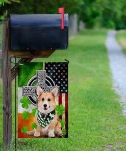 corgi irish cross flag 6896