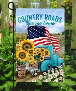 country roads flag 1804