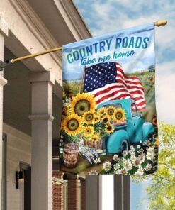 country roads flag 4180
