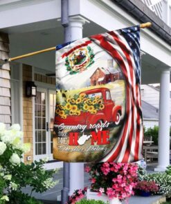 Country Roads Take Me Home. West Virginia Flag