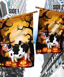 cow halloween flag 8865