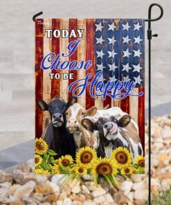 cow sunflower. today i choose happy flag 2081