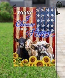 cow sunflower. today i choose happy flag 6140
