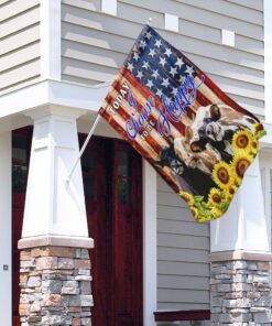 cow sunflower. today i choose happy flag 6557