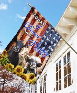 cow sunflower. today i choose happy flag 7420
