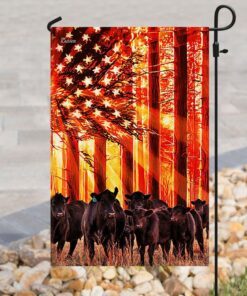 cow sunshine flag 4308