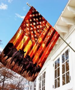 cow sunshine flag 6434