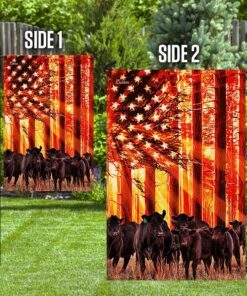 cow sunshine flag 7676