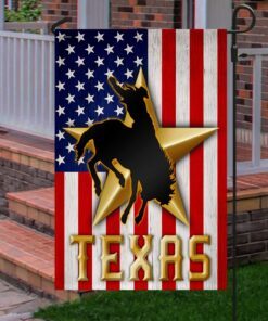 cowboy flag texas cowboy american flag qtr203f 7596