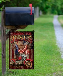 cruising for jesus blessed biker flag 2811