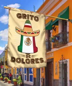 Cry of Dolores (Grito de Dolores) Mexican Flag BNN490F