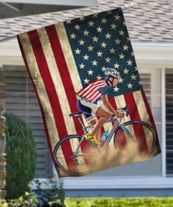 Cycling American Flag LHA1955F