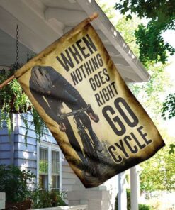 cycling when nothing goes right go cycle flag 1256