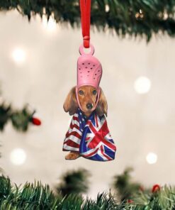 Dachshund Custom - Shaped Ornament  It’s called Fashion NTB73Ov2