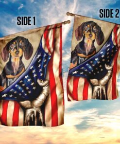 dachshund flag 2931