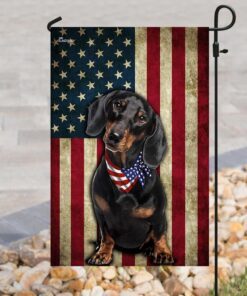 dachshund flag 4779