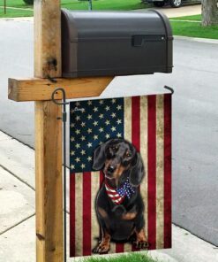 dachshund flag 4912