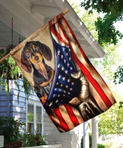 dachshund flag 8311