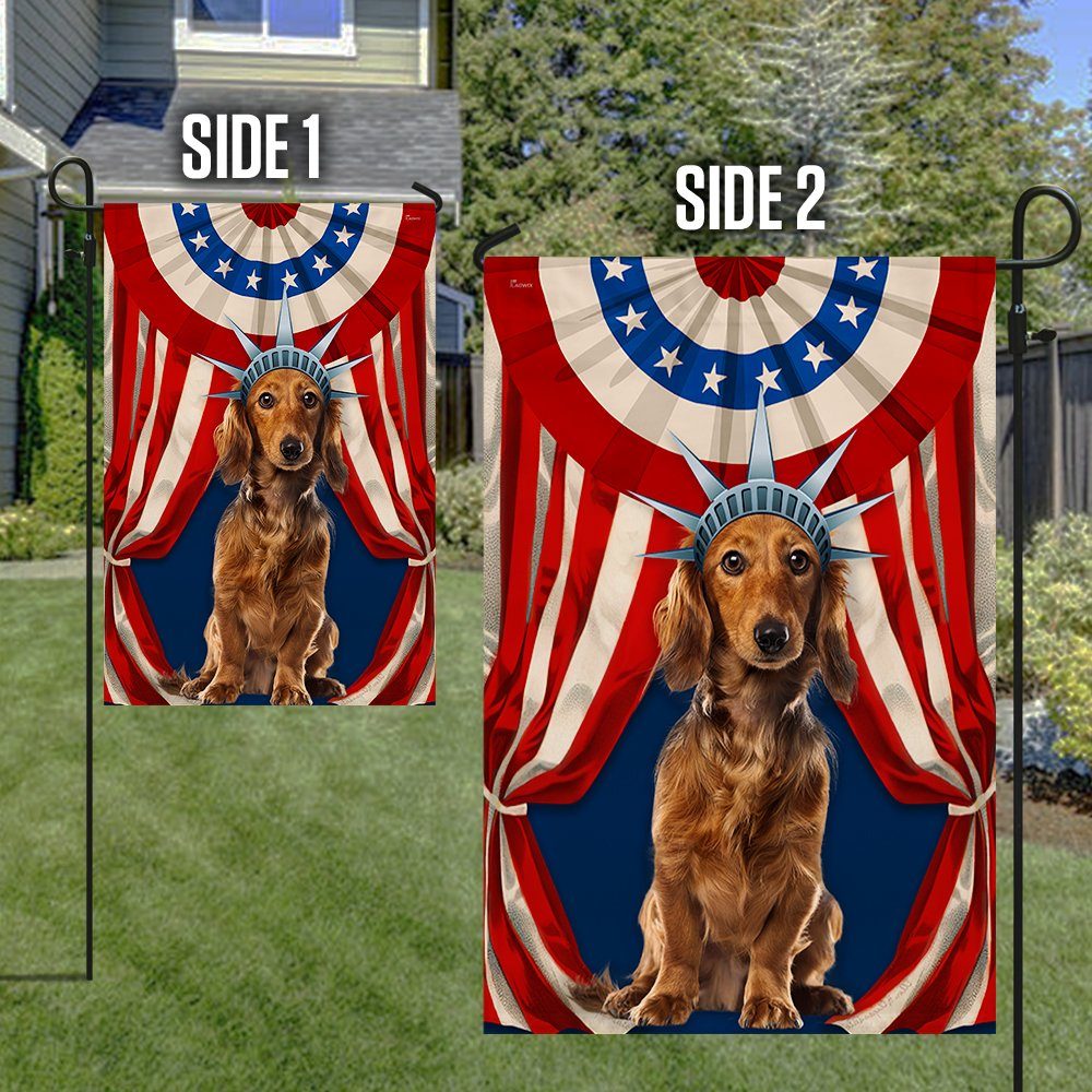Dachshund Flag Happy Independence Day For 4th Of July BNN118F - Image 6