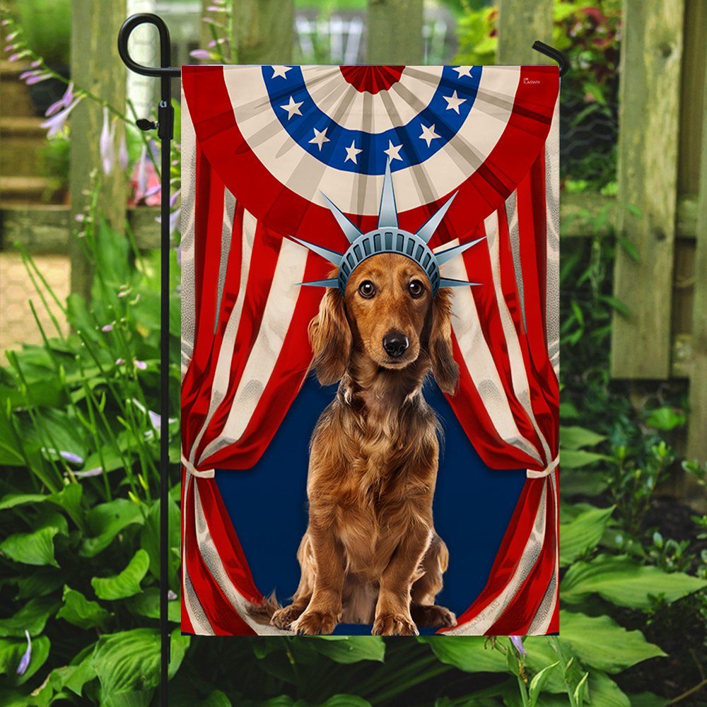 Dachshund Flag Happy Independence Day For 4th Of July BNN118F - Image 5