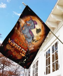 dachshund halloween flag 2424