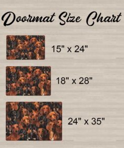 dachshunds make me happy doormat dbd2913dmv1 1562