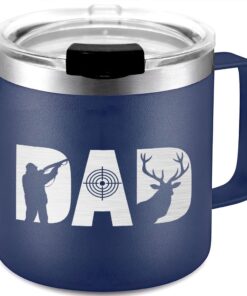 dad hunting mug deer hunting for dad insulated coffee mug qtr214cm 5943