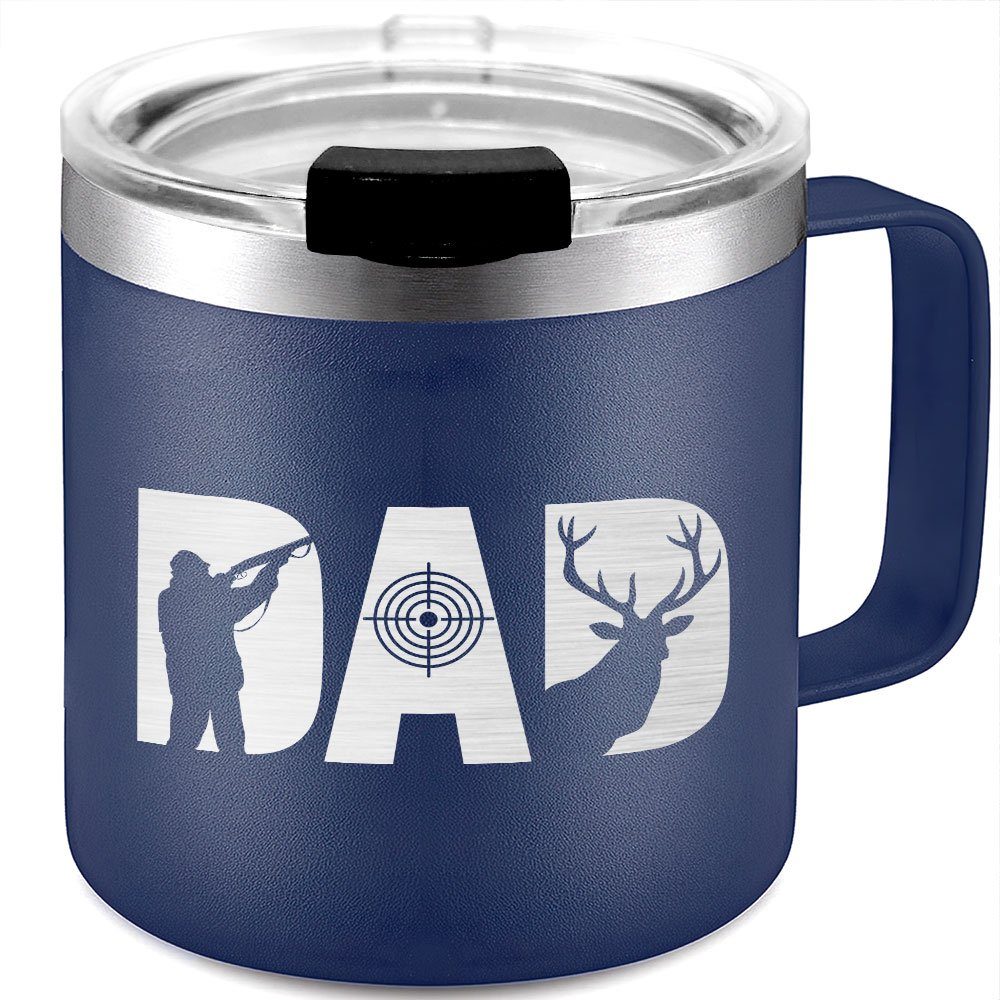 Dad Hunting Mug Deer Hunting For Dad Insulated Coffee Mug QTR214CM - Image 6
