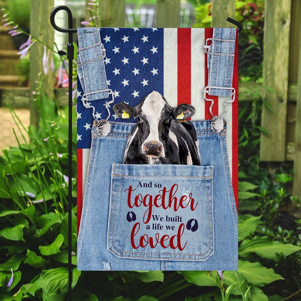 Dairy Cattle - And So Together - We Built A Life We Loved Flag - Image 7