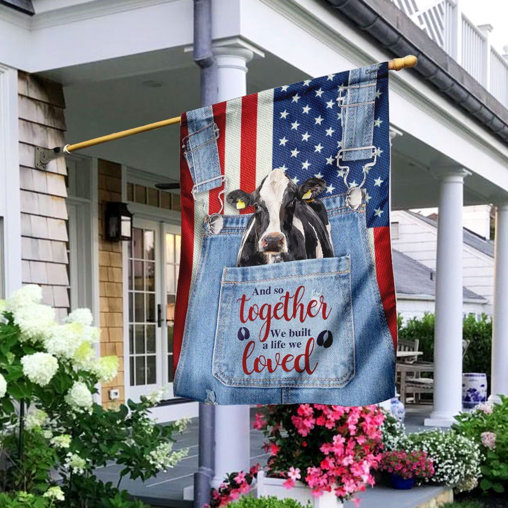 Dairy Cattle - And So Together - We Built A Life We Loved Flag