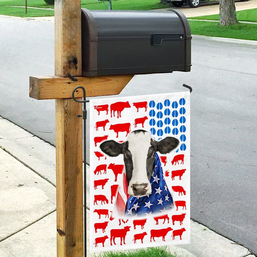 Dairy Cow Celebrate Fourth Of July Independence Day Flag LNT225F - Image 9