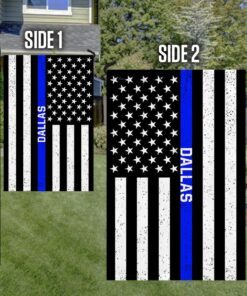 dallas police flag thin blue line qnn595f 3252